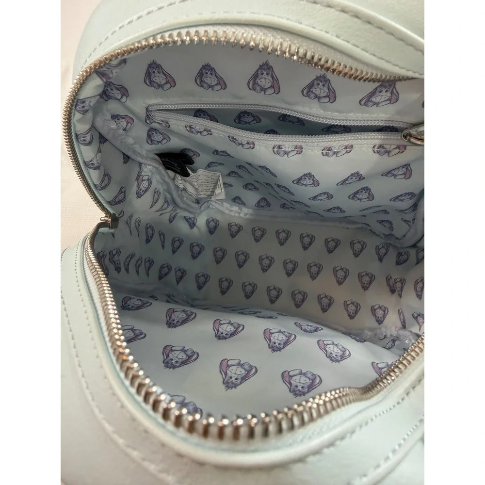 Loungefly Disney Winnie the Pooh Eeyore Mini Backpack‎ Blue Detachable Tail NWT